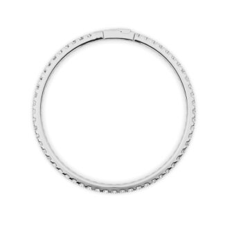 14K White Gold Bracelet KJ00087A.RD-5.4-S6-21F