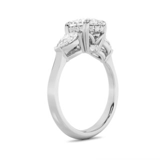 14K White Gold Ring KJ00817R.OV-3-S8-21G
