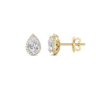 14K Yellow Gold Earring KJ00151E.PS-3-22G
