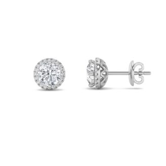 14K White Gold Earring KJ00151E.RD-1-21G