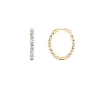 14K Yellow Gold Earring KJ00230H.RD-7-22G