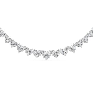 14K White Gold Necklace KJ02781N.HS-65-21F