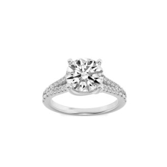 14K White Gold Ring KJ00824R.RD-2-S6-21G